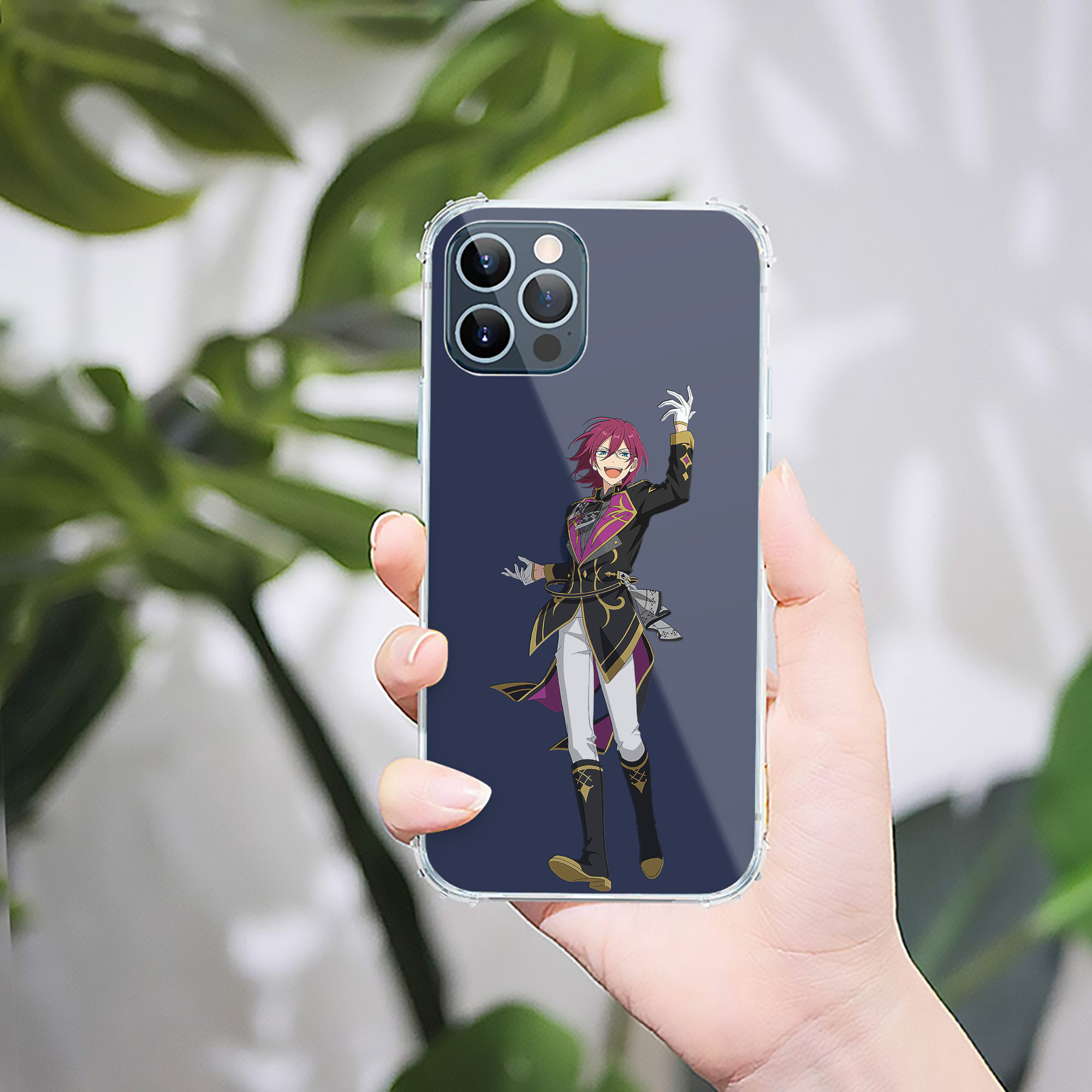 （画像用） あんさんぶるスターズ! Ensemble Stars 【iPhone 12シリーズ対応】透明スマホケース（クリアソフトケース）